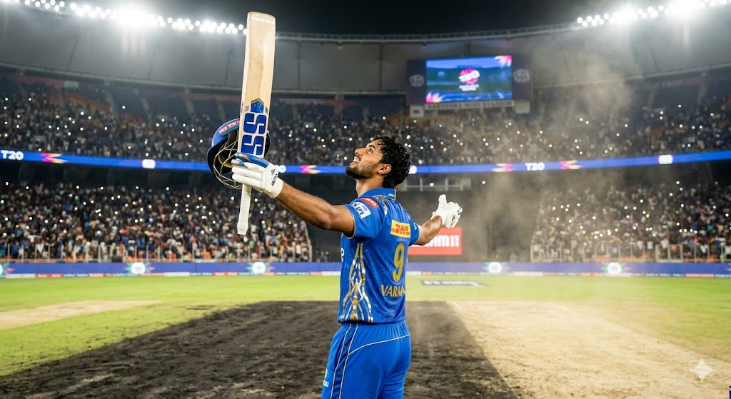 Image related to MI vs GT IPL 2026: MI Crush GT by 99 Runs in Match 30  